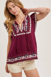 Juniper Embroidered Top