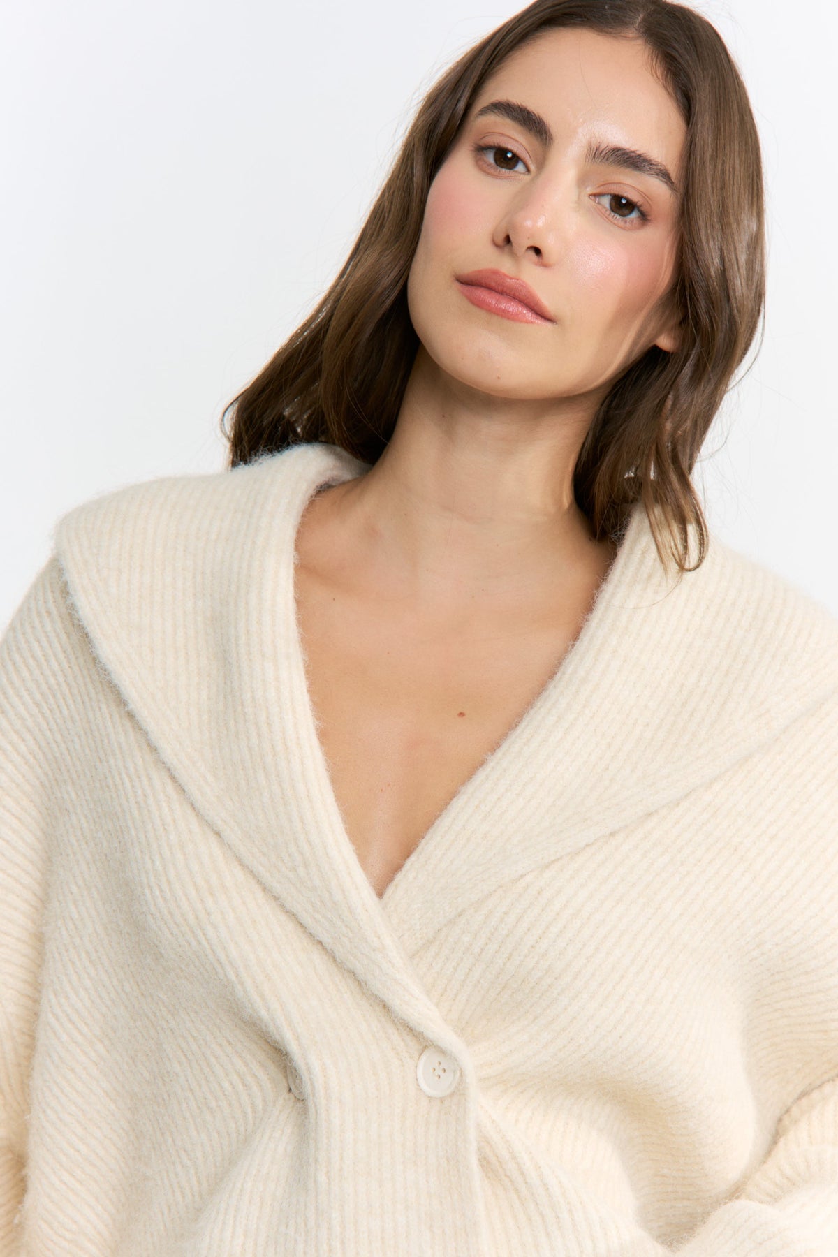Jessenia Wool-Blend Cardigan