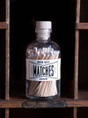 Vintage Apothecary White Matches: White