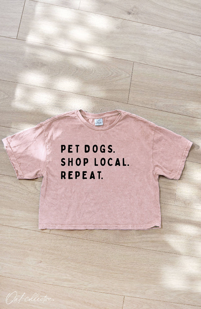 Pet Dogs Cropped Tee