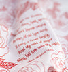 Lo, How a Rose Ere Blooming Christmas Tea Towel