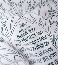 The Blessing Scripture Tea Towel (ESV) — Numbers 6