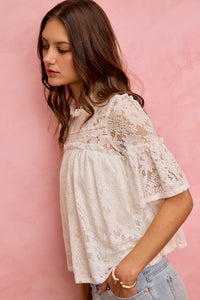 Maribel Lace Top