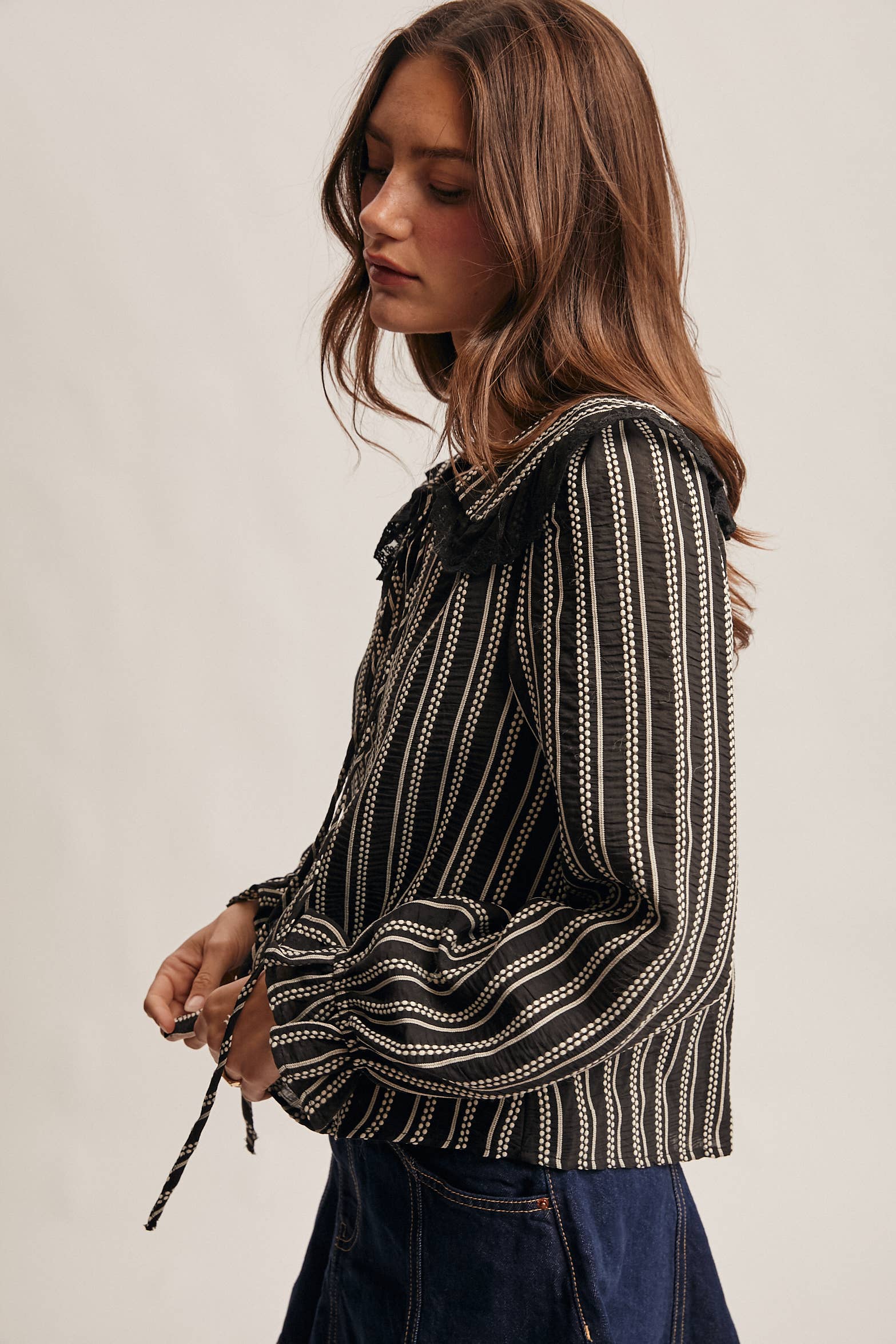 Helen Collar Top