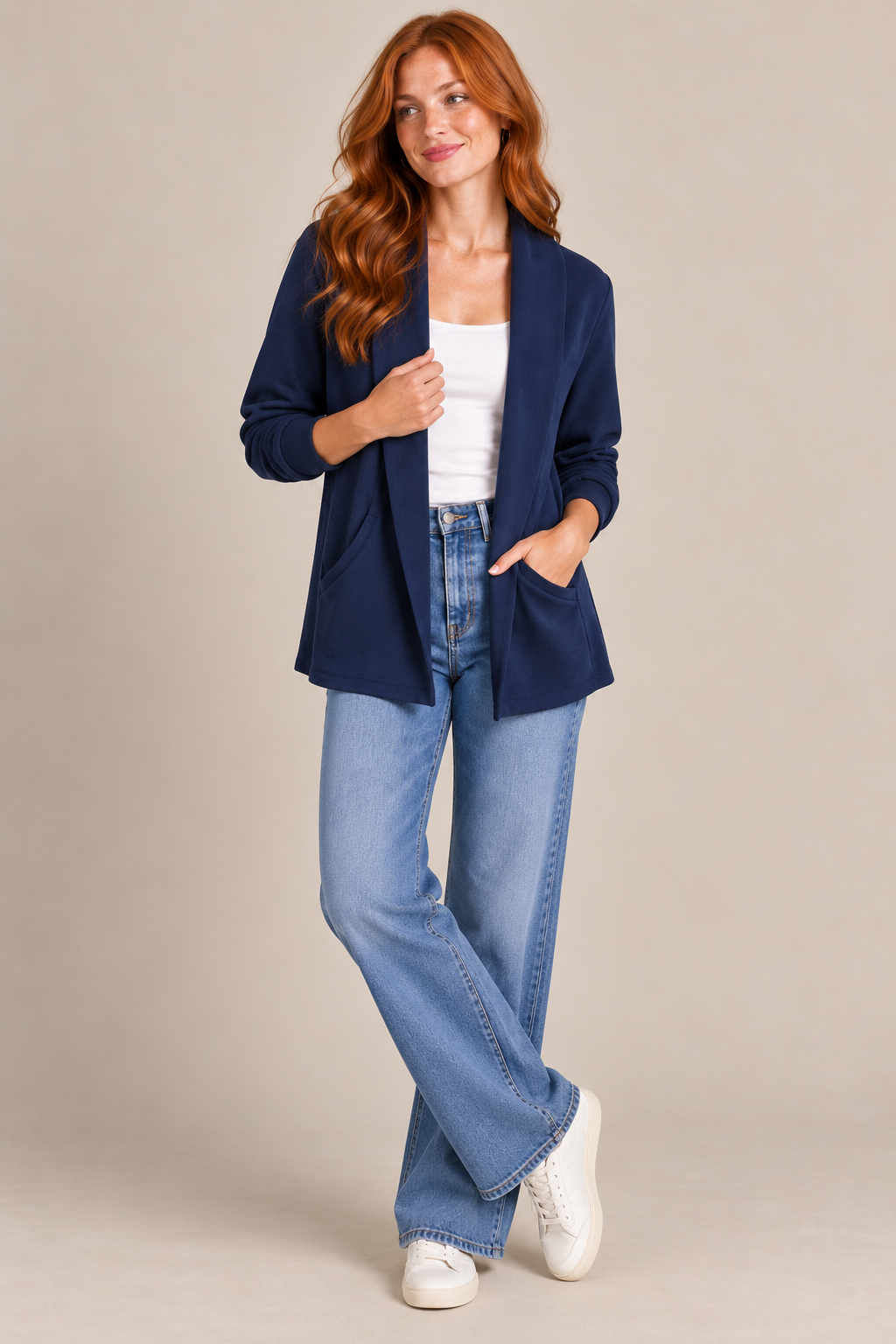 Modal Open Jacket