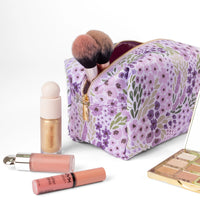 Floral Cosmetic Bag
