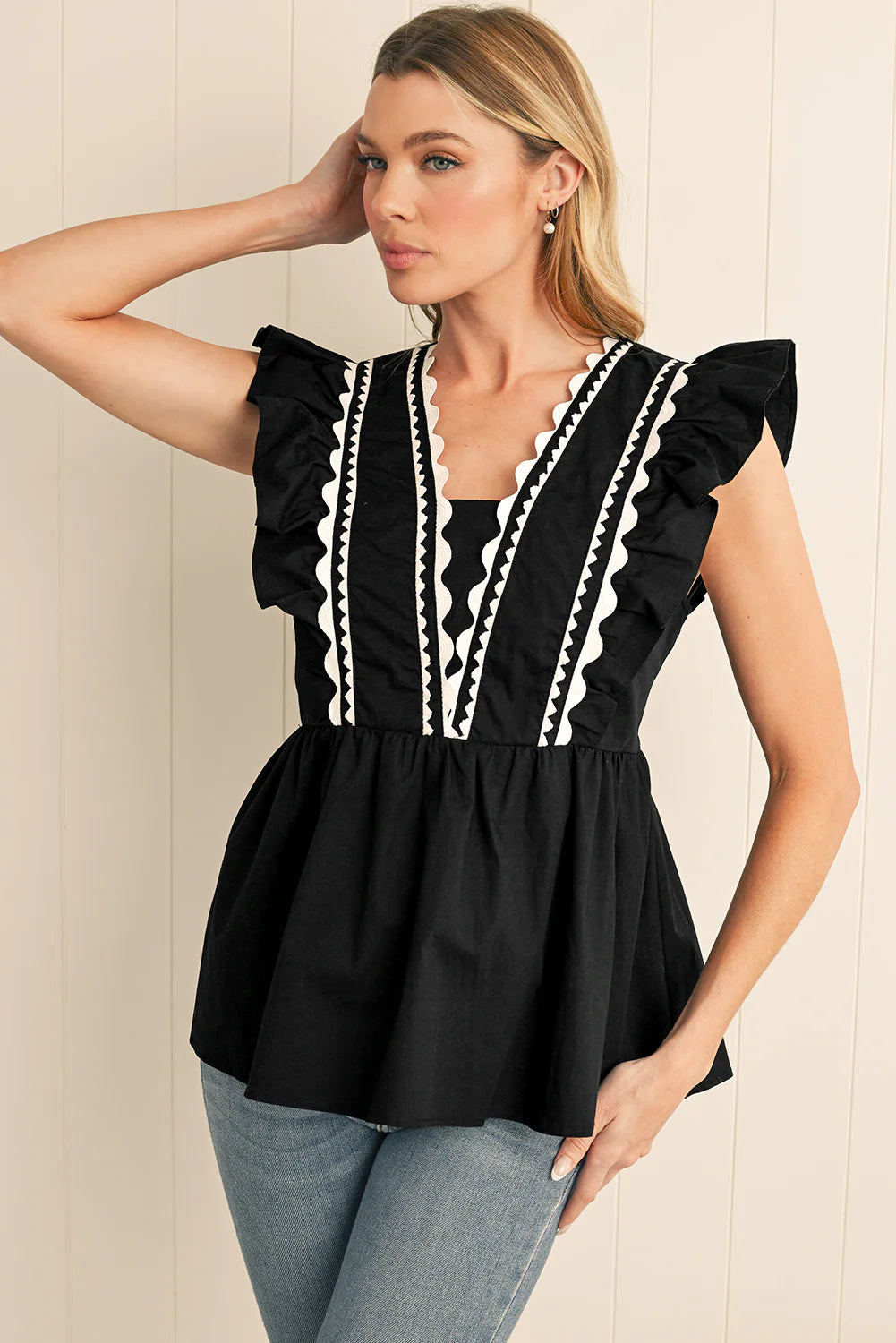 Hedda Ric Rac Top