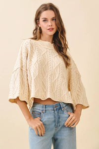 Stephanie Crop Cable