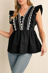 Hedda Ric Rac Top