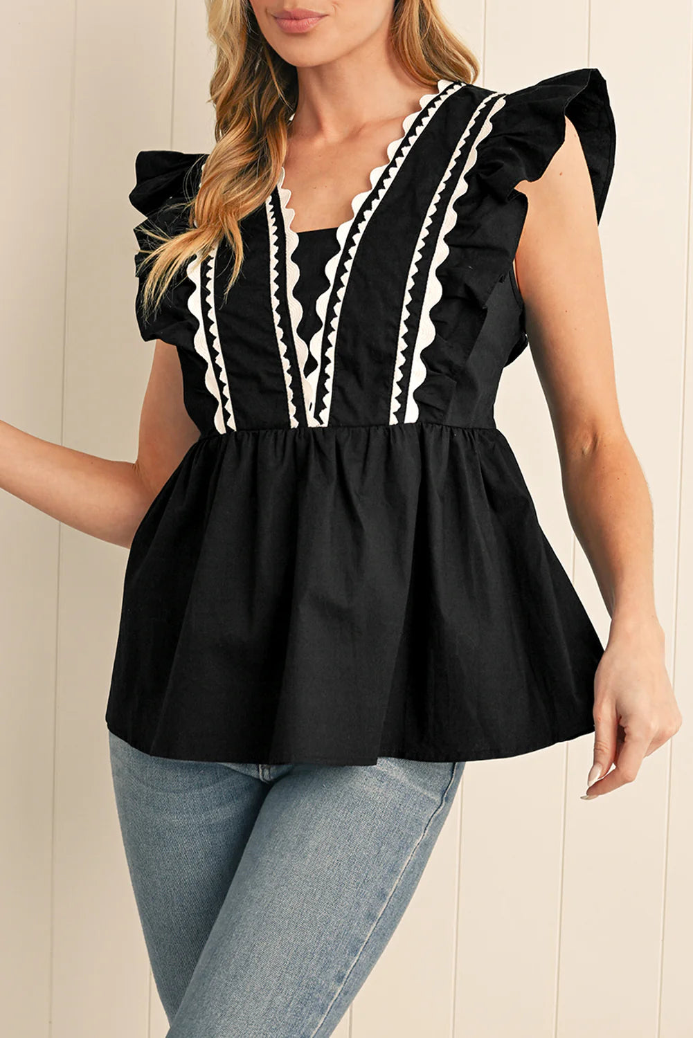 Hedda Ric Rac Top