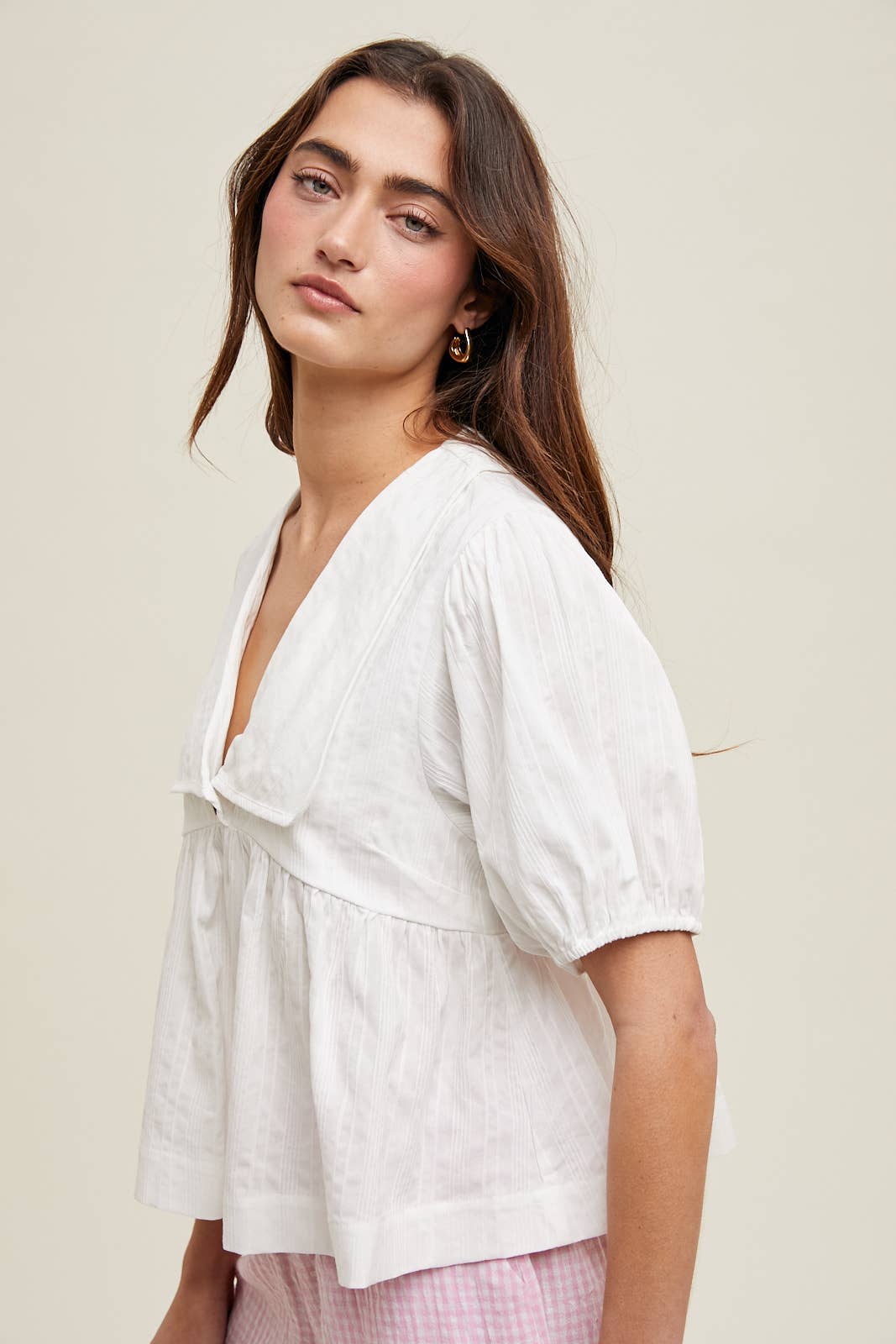 Selia Puff Top