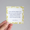 Take Heart - Scripture Cling