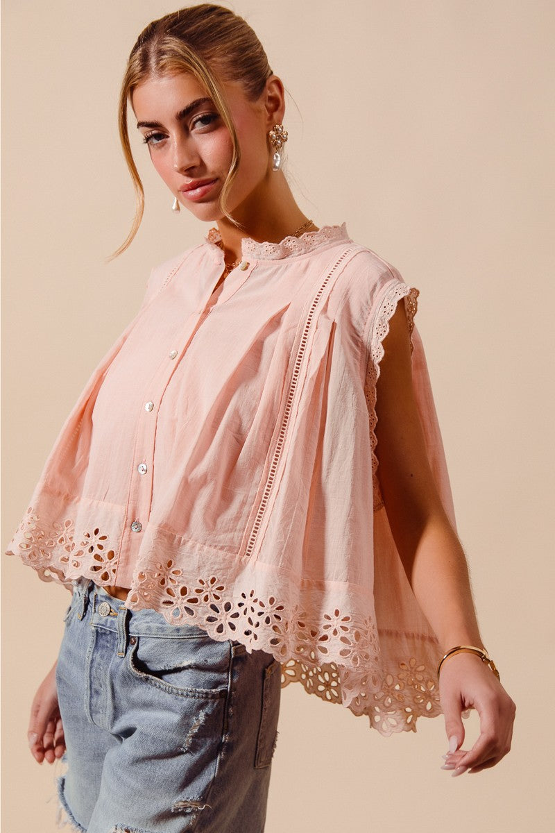 Starla Eyelet Blouse