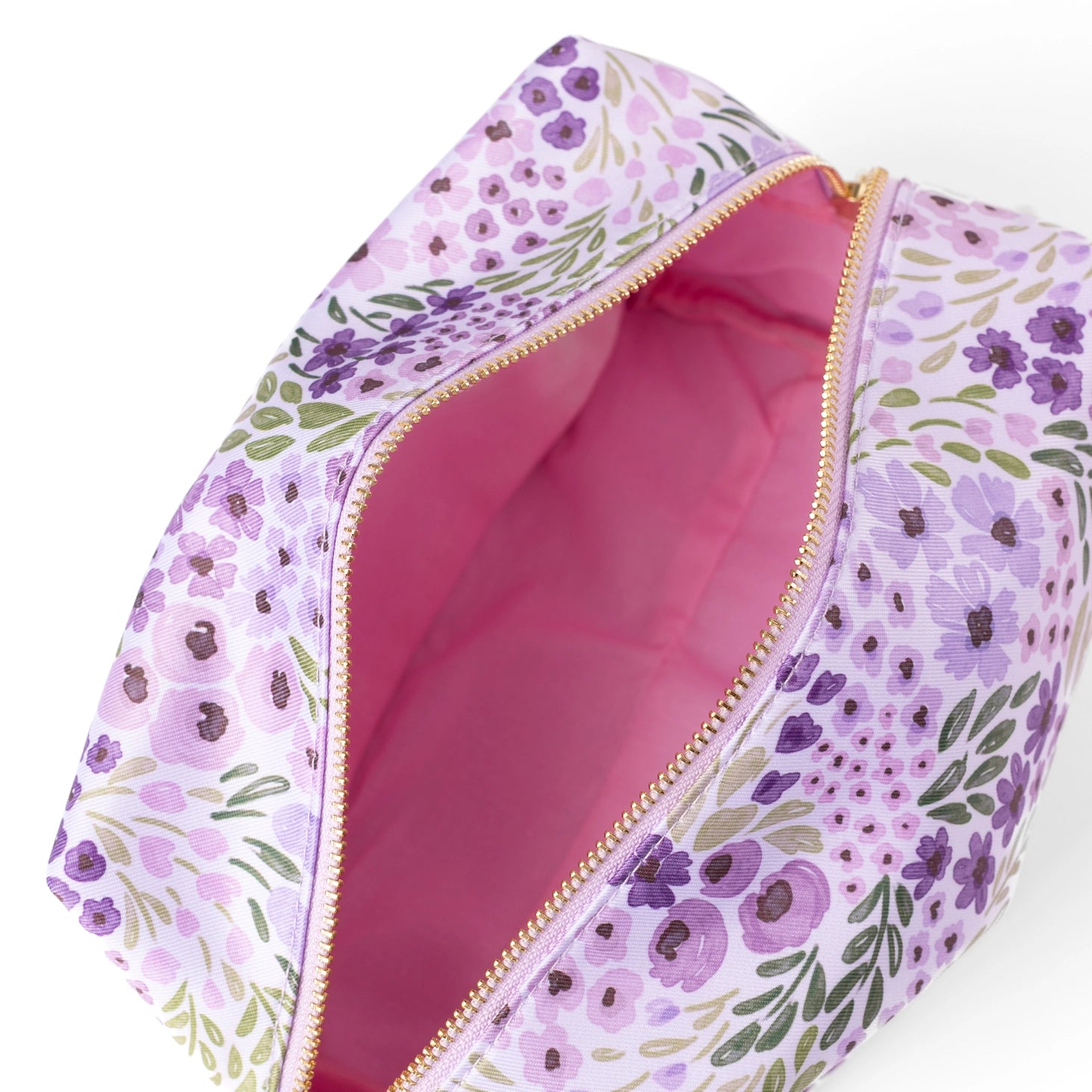 Floral Cosmetic Bag