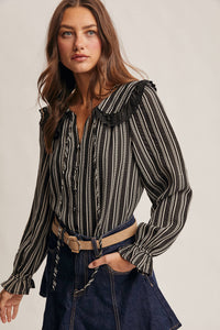 Helen Collar Top