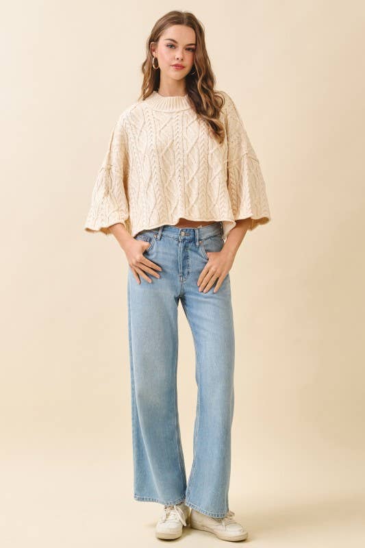 Stephanie Crop Cable