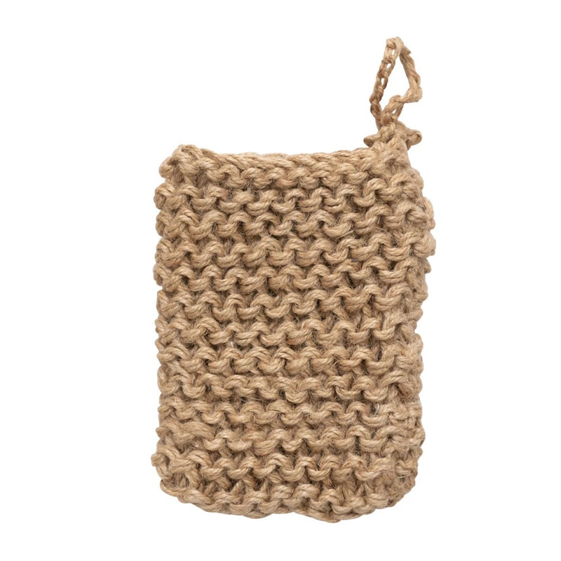 Jute Crocheted Soap Holder