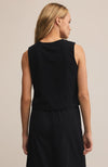 Sloane Jersey Muscle Tank True Black