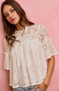Maribel Lace Top