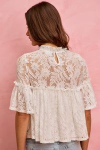 Maribel Lace Top