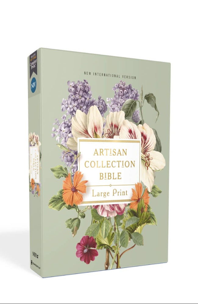 NIV Artisan Bible - Sage Floral