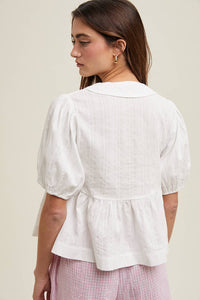 Selia Puff Top