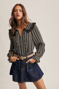 Helen Collar Top