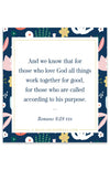 All Things Work Together - Scripture Cling
