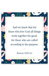 All Things Work Together - Scripture Cling