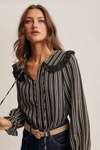 Helen Collar Top
