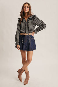 Helen Collar Top