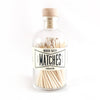 Vintage Apothecary White Matches: White