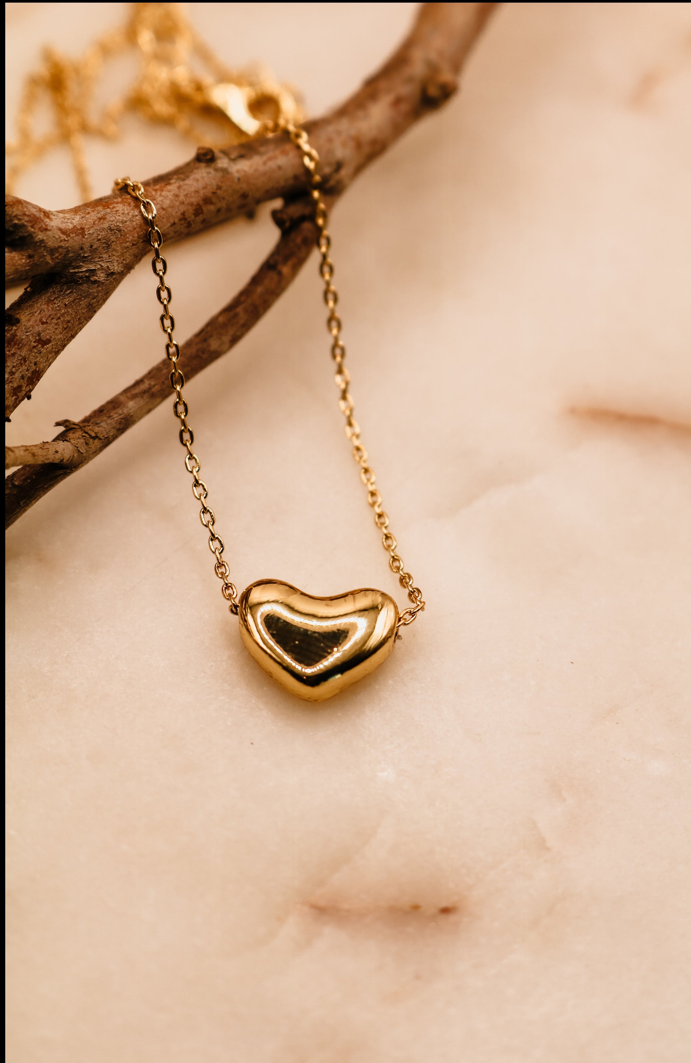 Small Heart Pendant Necklace