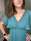 Teal Maxi Dress