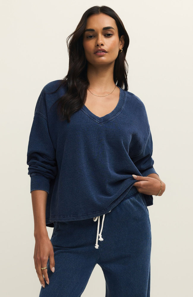 Delphine Knit Sweatshirt