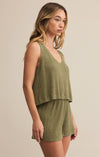 Sloane V-neck Rib Tank