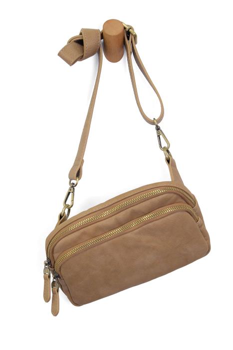 Kylie Double Zip Belt Bag