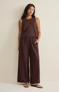 Scout Linen Pant Chocolate Cherry