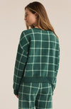 Plaid Long Sleeve Top