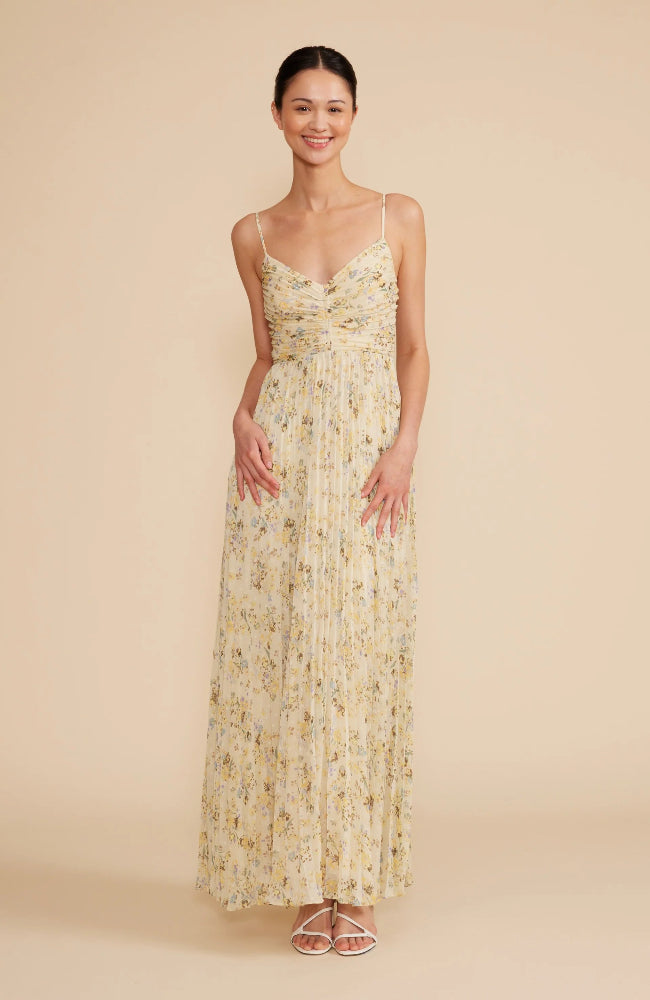 Rose Pleated Dress