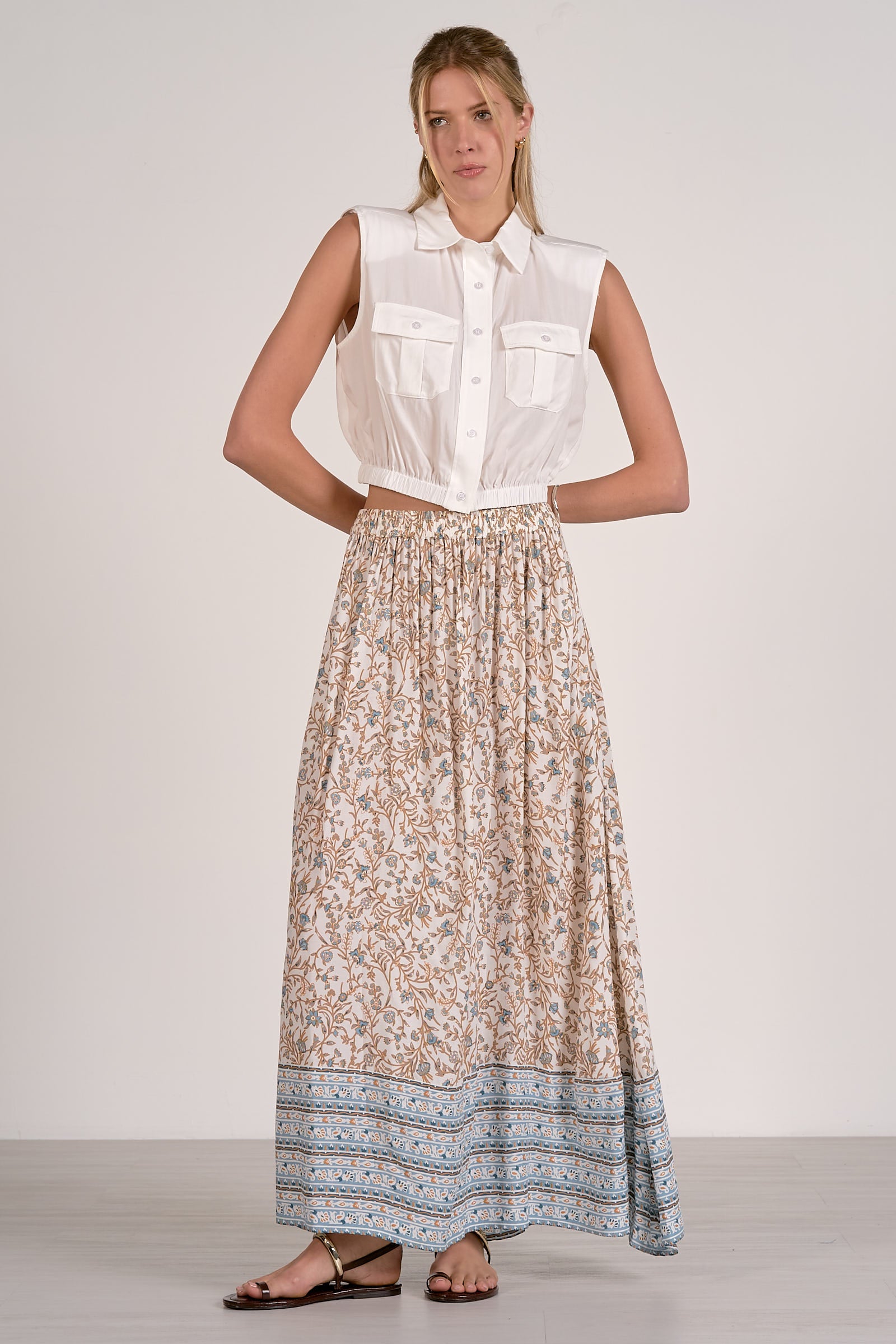 Annora Blue Whimsy Skirt