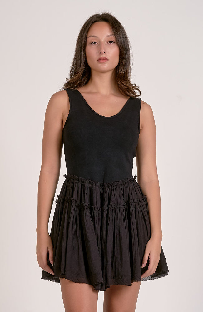 Monroe Black Mini Dress