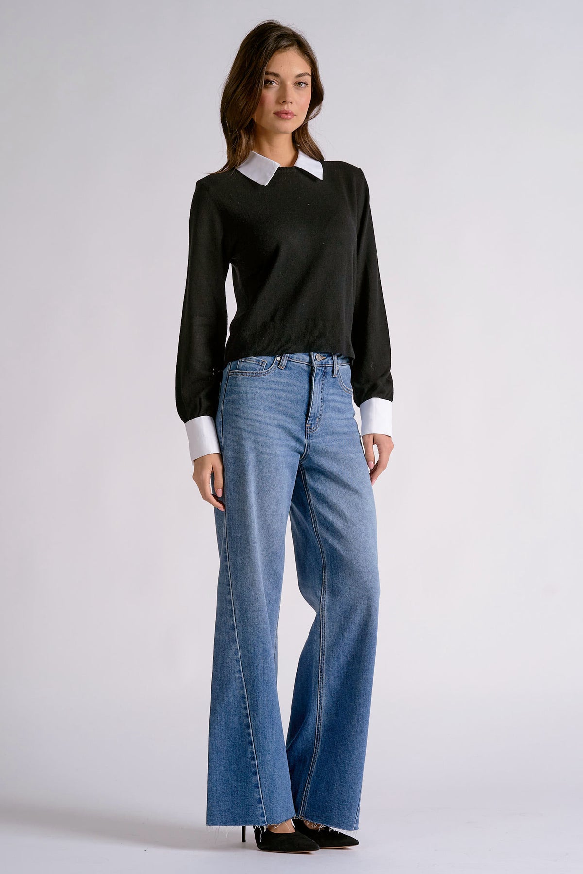 Jane Collar Sweater