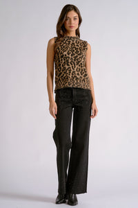 Cora Cheetah Top