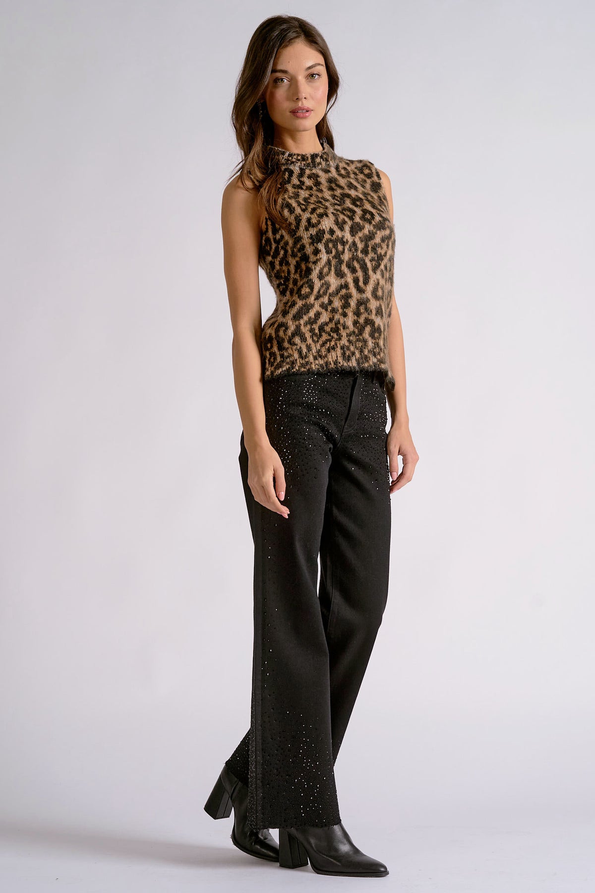 Cora Cheetah Top