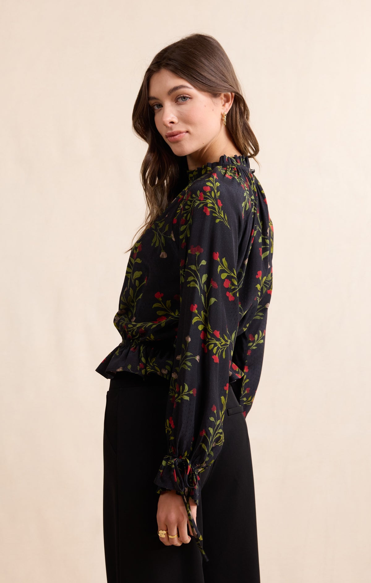 Girls Gathering Poet Blouse