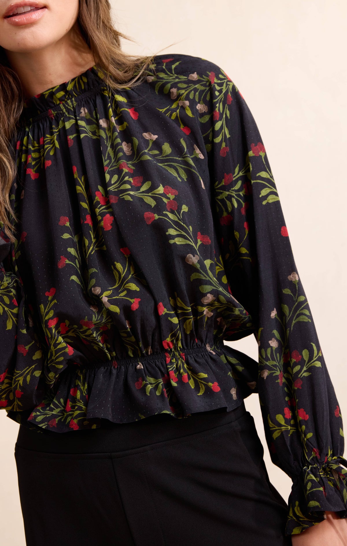 Girls Gathering Poet Blouse