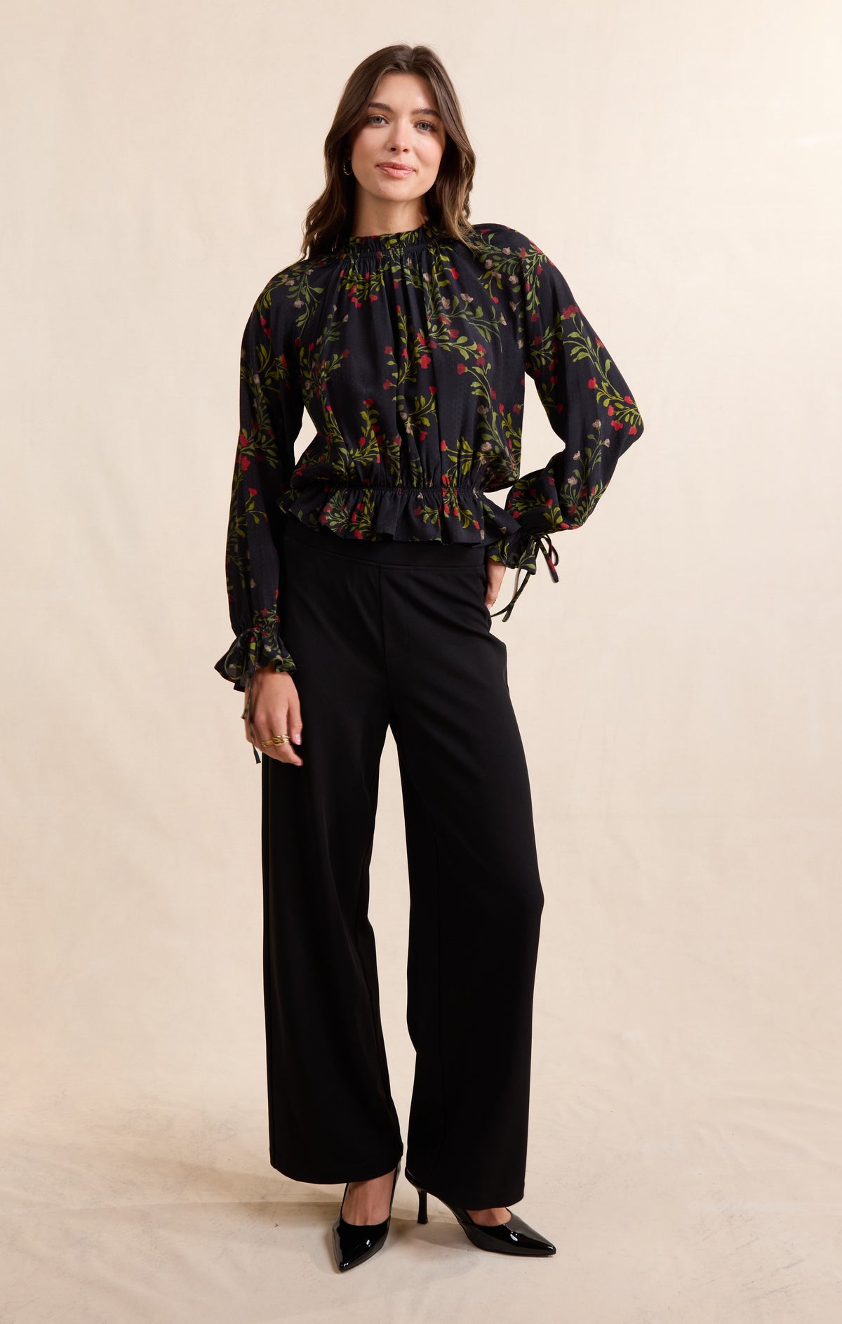 Girls Gathering Poet Blouse