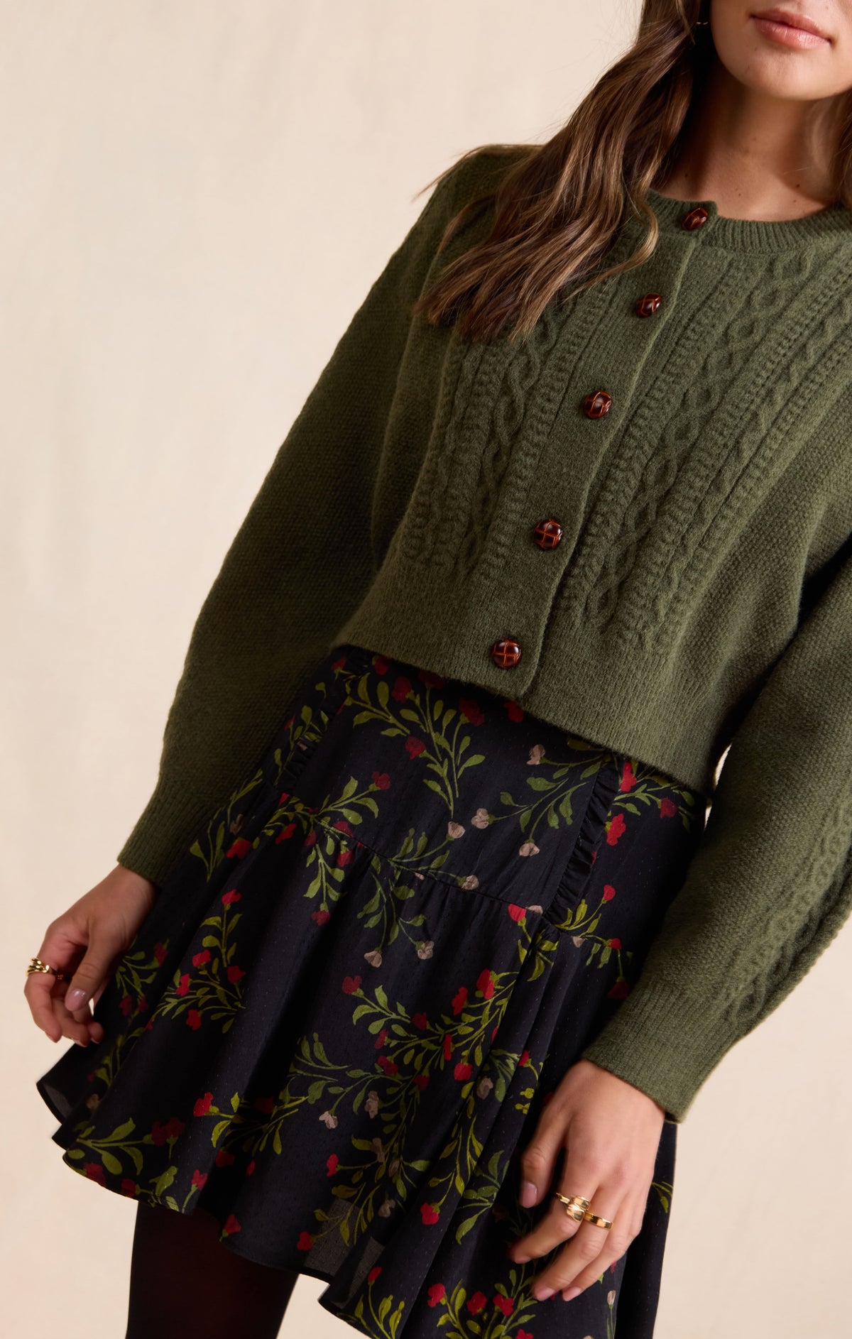 Vivienne Cable Knit Sweater