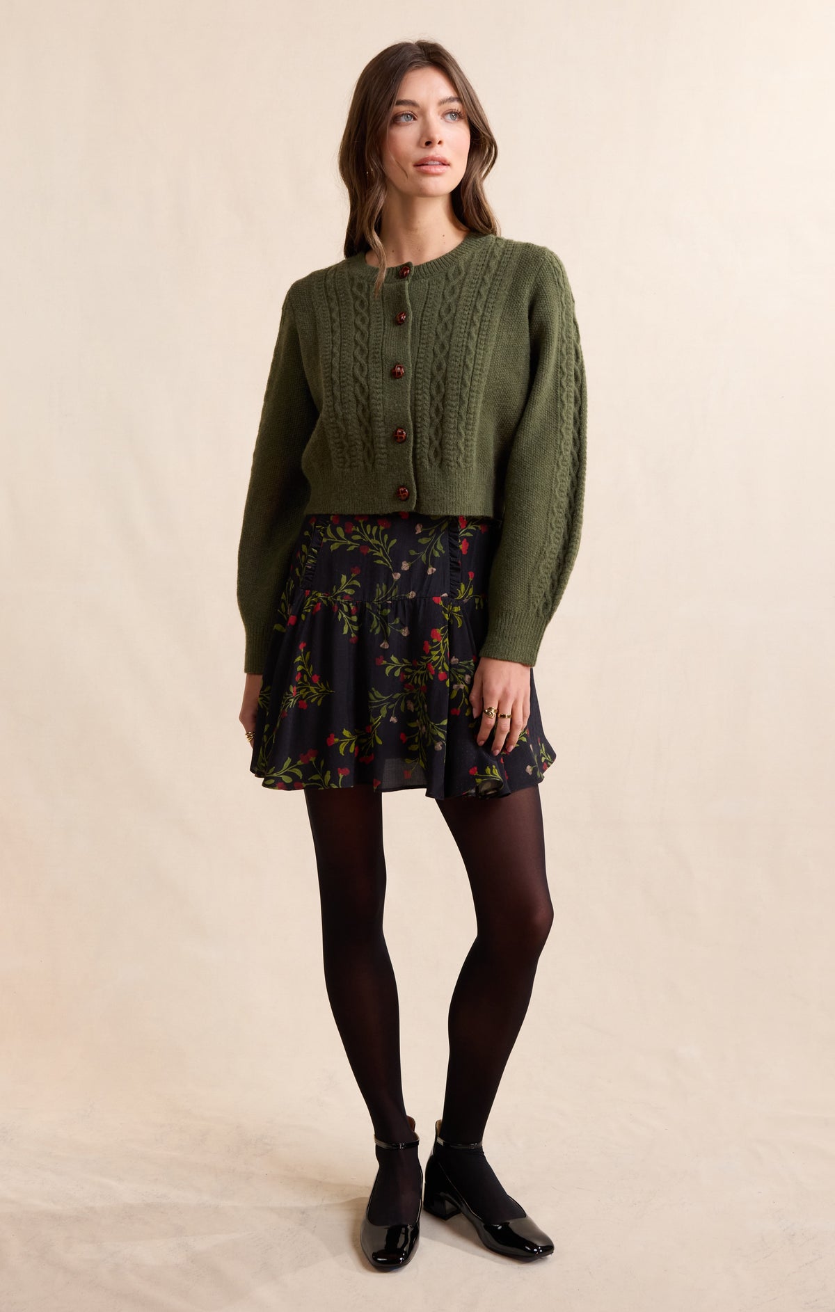 Vivienne Cable Knit Sweater